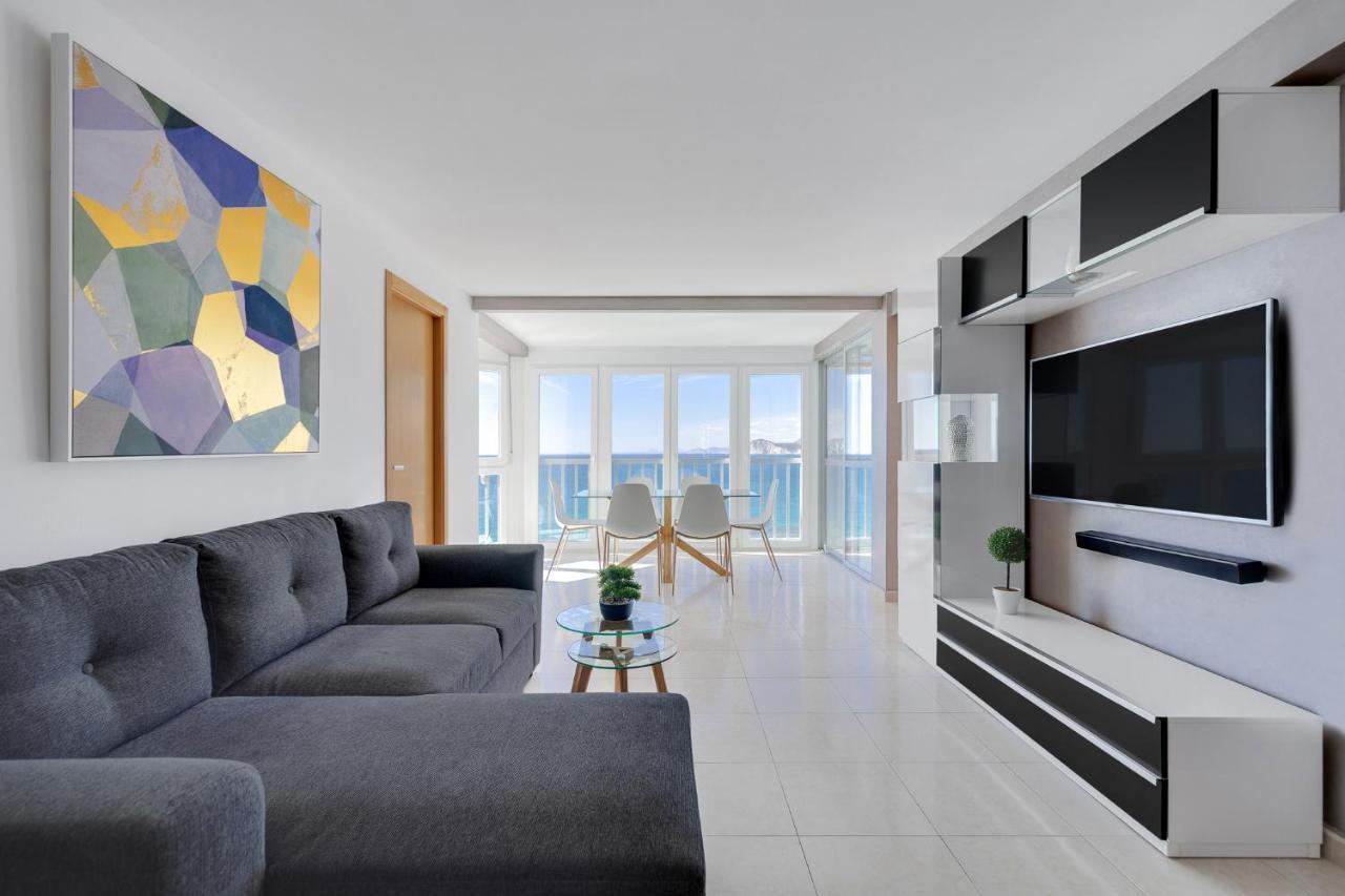 Levante Sunset Front Line Apartment Almadraba Benidorm Eksteriør billede