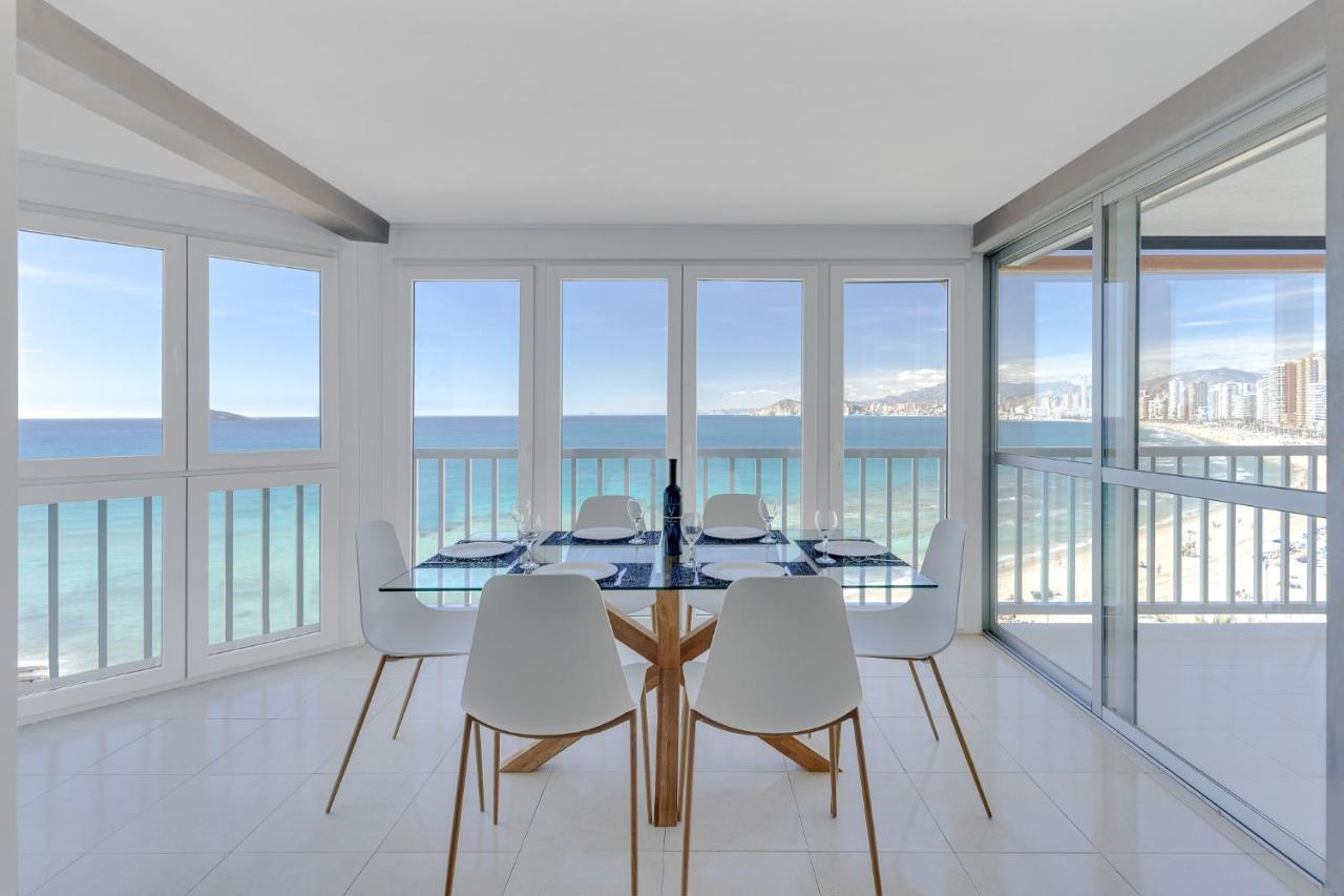 Levante Sunset Front Line Apartment Almadraba Benidorm Eksteriør billede