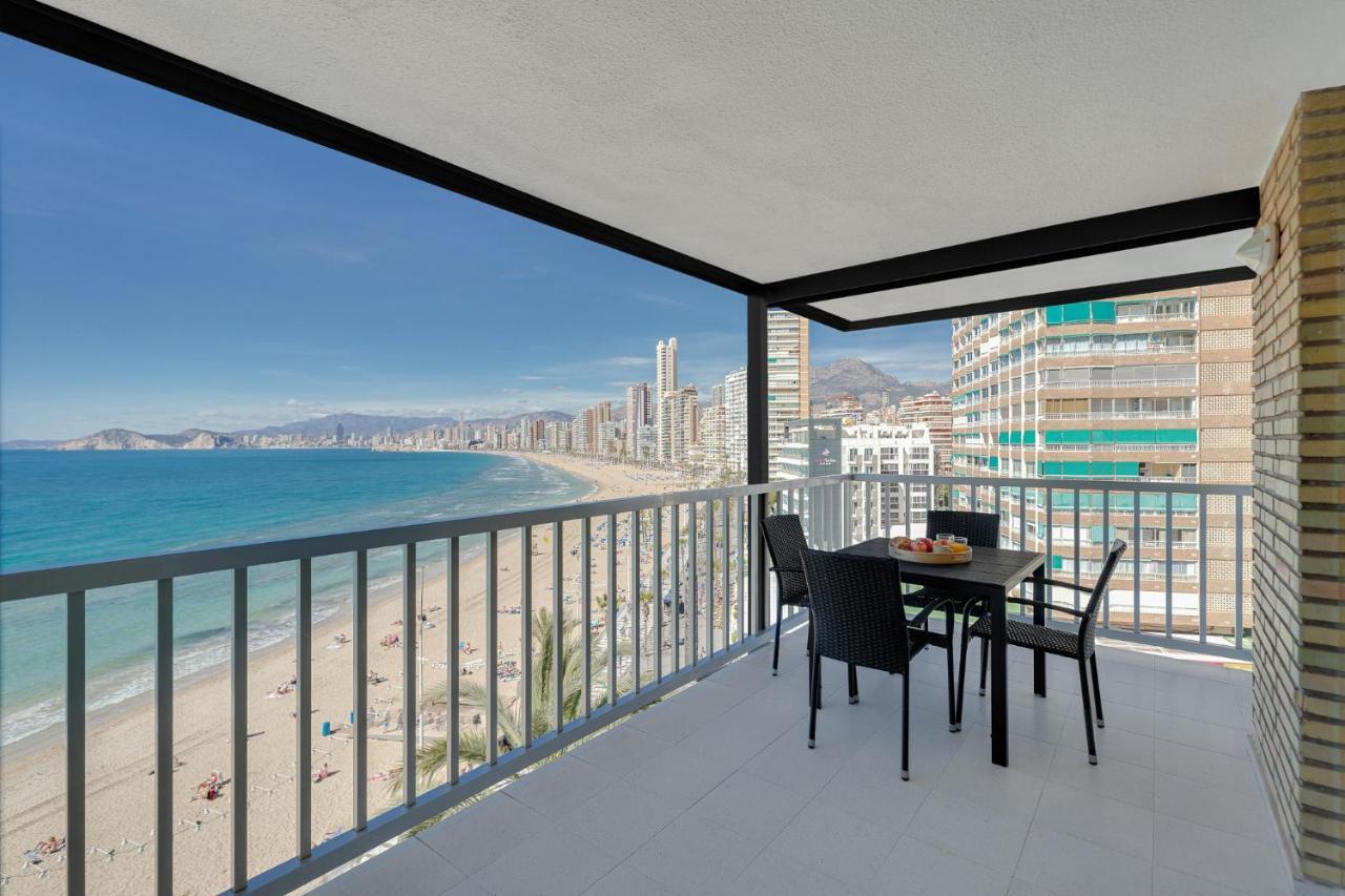 Levante Sunset Front Line Apartment Almadraba Benidorm Eksteriør billede