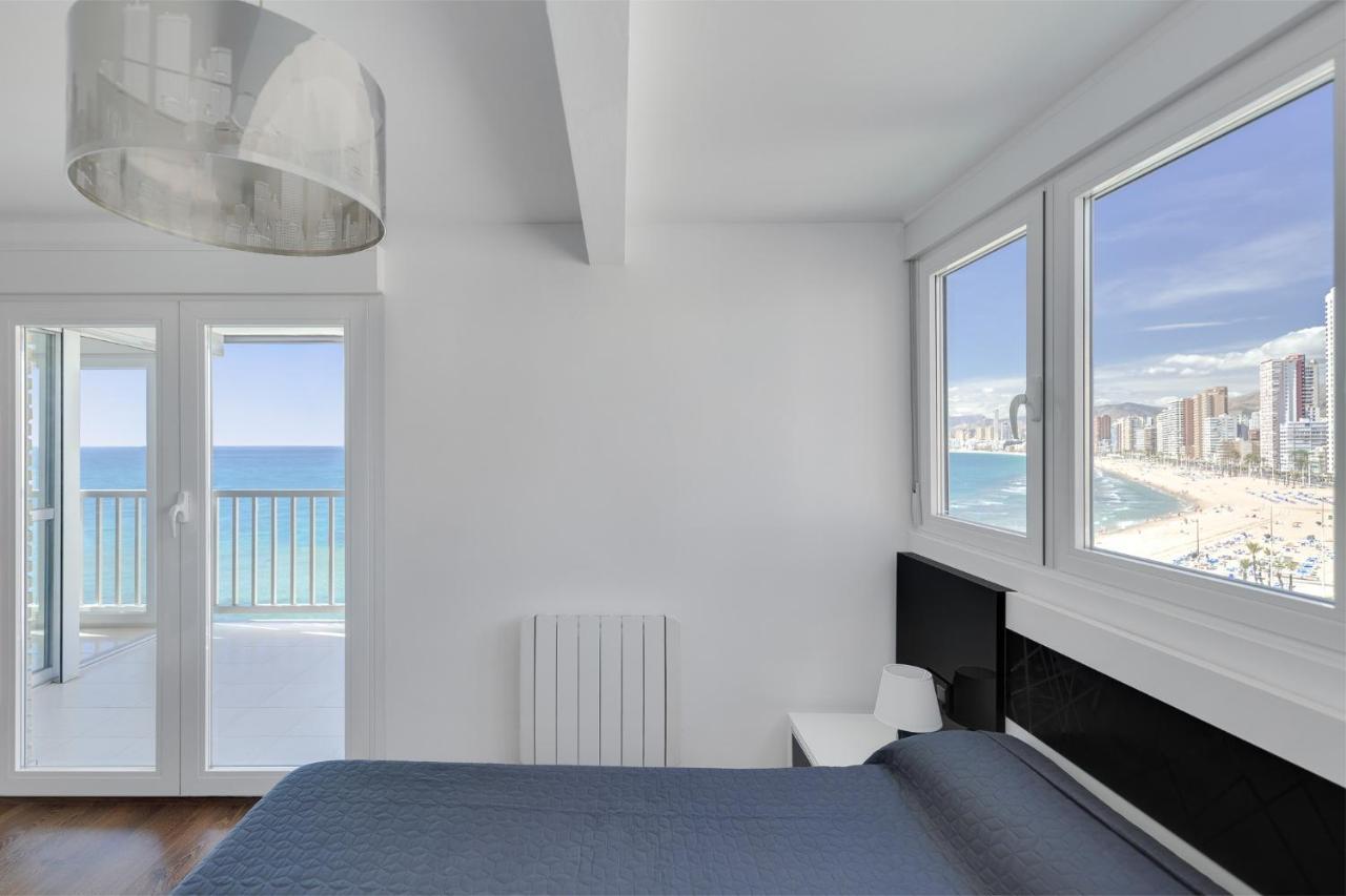 Levante Sunset Front Line Apartment Almadraba Benidorm Eksteriør billede